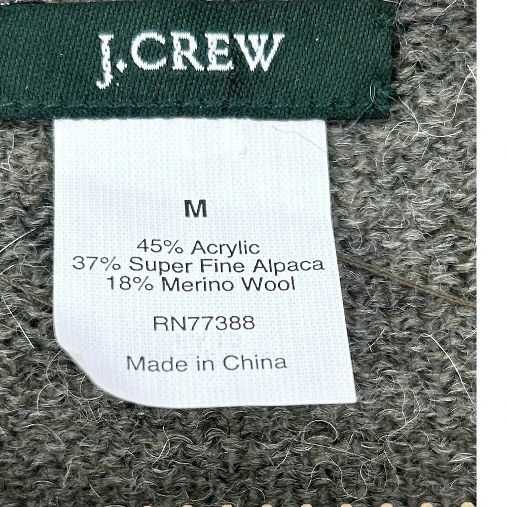 J.Crew Embellished Cardigan‎ Sweater Womens M